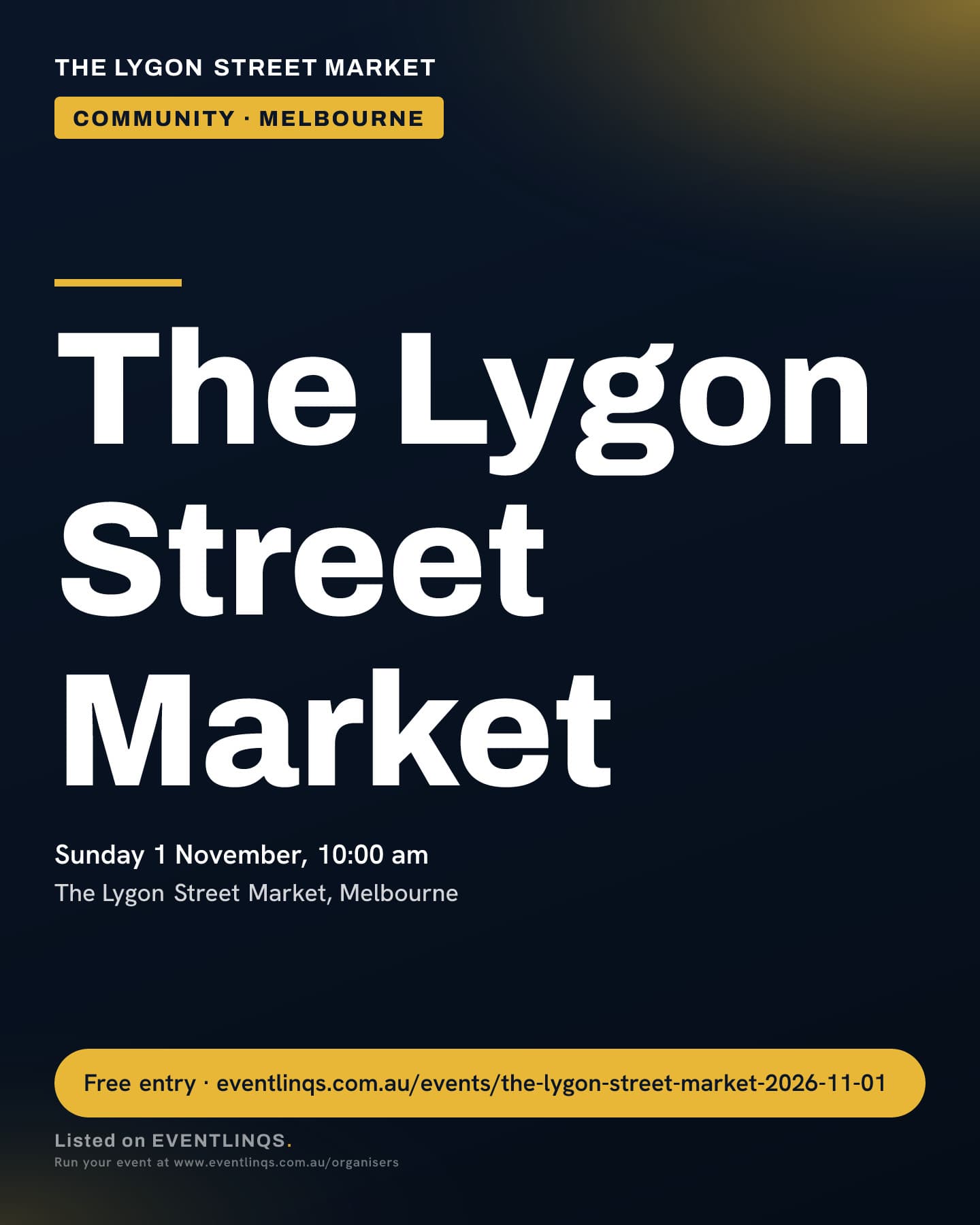 The Lygon Street Market