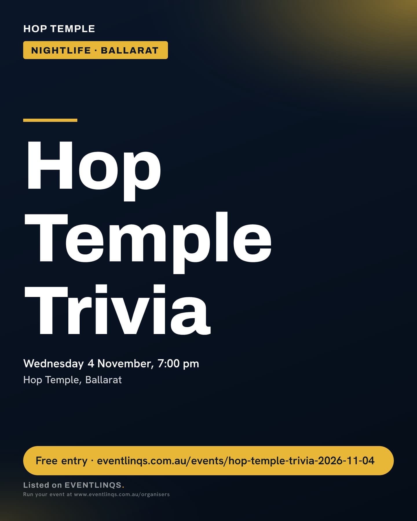 Hop Temple Trivia